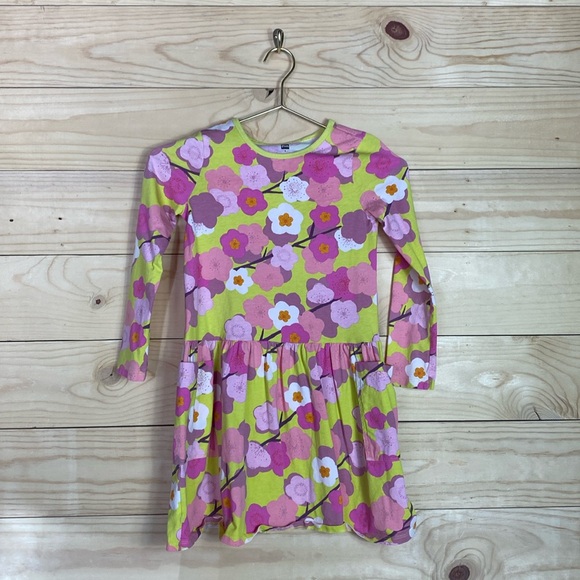 Tea Collection Other - Tea collection floral long sleeve cotton dress size 8